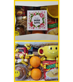 Get well Bundle. An arrangement by Avenue Flowers and Gifts.