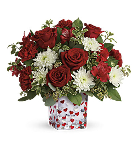 Happy Love Harmony. An arrangement by Avenue Flowers and Gifts.