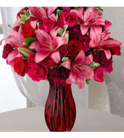 Lasting Love Romance. An arrangement by Avenue Flowers and Gifts.