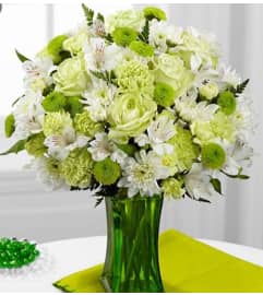 Lime Lights. An arrangement by Avenue Flowers and Gifts.