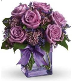 Lavender Mornings. An arrangement by Avenue Flowers and Gifts.