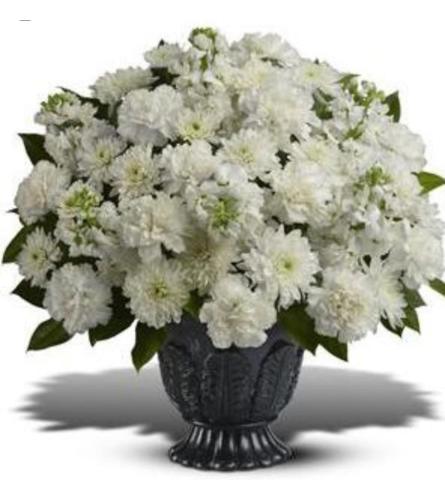 All Serenity. An arrangement by Avenue Flowers and Gifts.