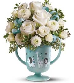 baby Boy Circus. An arrangement by Avenue Flowers and Gifts. baby Boy Circus. An arrangement by Avenue Flowers and Gifts.