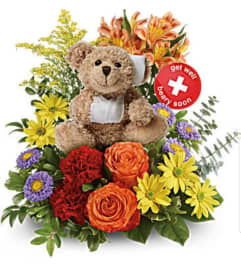Get Well Beary Soon. An arrangement by Avenue Flowers and Gifts. Get Well Beary Soon. An arrangement by Avenue Flowers and Gifts.