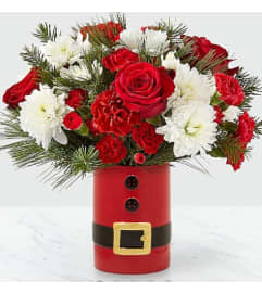 HO HO HO. An arrangement by Avenue Flowers and Gifts. HO HO HO. An arrangement by Avenue Flowers and Gifts.