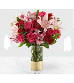 BE MY BELOVED VALENTINE. An arrangement by Avenue Flowers and Gifts.