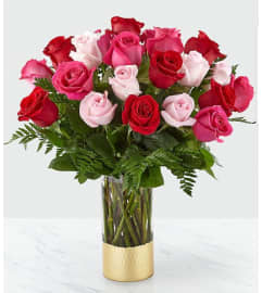 LOVE AND ROMANCE BOUQUET. An arrangement by Avenue Flowers and Gifts.