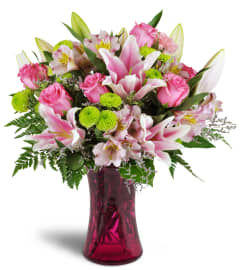 Perfectly Pink™. An arrangement by Avenue Flowers and Gifts. Perfectly Pink™. An arrangement by Avenue Flowers and Gifts.