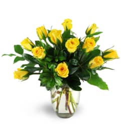 Yellow Rose Delight. An arrangement by Avenue Flowers and Gifts. Yellow Rose Delight. An arrangement by Avenue Flowers and Gifts.