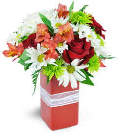 Strawberry Fields. An arrangement by Avenue Flowers and Gifts.