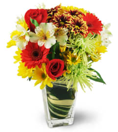 First Impressions. An arrangement by Avenue Flowers and Gifts.