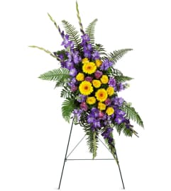 Heavenly Horizons Spray™. An arrangement by Avenue Flowers and Gifts.