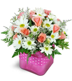 Bubble Gum Bliss™. An arrangement by Avenue Flowers and Gifts. Bubble Gum Bliss™. An arrangement by Avenue Flowers and Gifts.