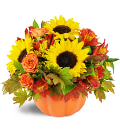 Harvest Bounty™. An arrangement by Avenue Flowers and Gifts.