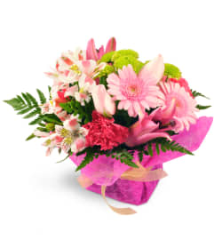 Tickled Pink. An arrangement by Avenue Flowers and Gifts. Tickled Pink. An arrangement by Avenue Flowers and Gifts.