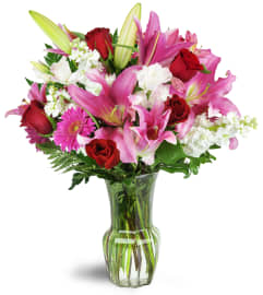 Blushing Heart Bouquet™. An arrangement by Avenue Flowers and Gifts. Blushing Heart Bouquet™. An arrangement by Avenue Flowers and Gifts.