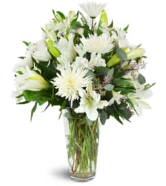 Snowy Elegance™. An arrangement by Avenue Flowers and Gifts.