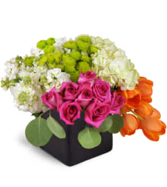 Vibrant Delight™. An arrangement by Avenue Flowers and Gifts.