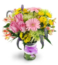 Spring Surprise. An arrangement by Avenue Flowers and Gifts.