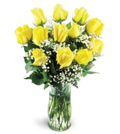Classic Yellow Roses. An arrangement by Avenue Flowers and Gifts. Classic Yellow Roses. An arrangement by Avenue Flowers and Gifts.