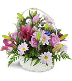Basket Full of Dreams™. An arrangement by Avenue Flowers and Gifts. Basket Full of Dreams™. An arrangement by Avenue Flowers and Gifts.
