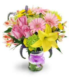 Spring Surprise. An arrangement by Avenue Flowers and Gifts.