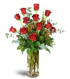 Roses are Romance™. An arrangement by Avenue Flowers and Gifts.