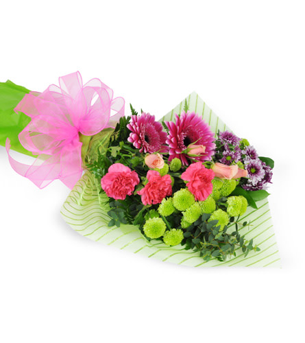 Springtime Mix Cut Flowers. An arrangement by Avenue Flowers and Gifts. Surprise them with colorful flowers carefully wrapped in decorative paper...