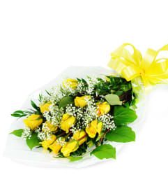 Perfect Wrapped Long-Stemmed Yellow Roses. An arrangement by Avenue Flowers and Gifts. Perfect Wrapped Long-Stemmed Yellow Roses. An arrangement by Avenue Flowers and Gifts.