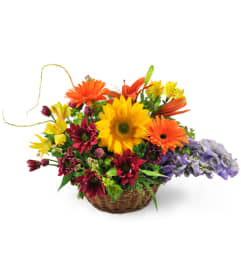 Basket of Wishes. An arrangement by Avenue Flowers and Gifts. Basket of Wishes. An arrangement by Avenue Flowers and Gifts.