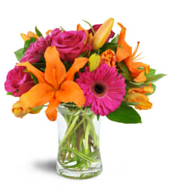 Vibrant Shine™. An arrangement by Avenue Flowers and Gifts.