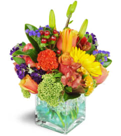 Splash of Laughter!™. An arrangement by Avenue Flowers and Gifts.