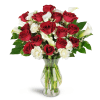 Love You Forever™ Bouquet - Premium. An arrangement by Avenue Flowers and Gifts. Nine red roses are arranged with white spray roses, lush mini...