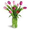 Perfect Pink Tulips™ - Standard. An arrangement by Avenue Flowers and Gifts. Featuring a stunning assortment of tulips in all shades of pink...